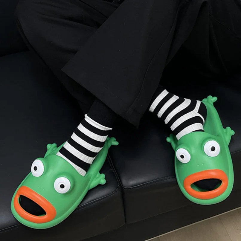 Frog House Slipper Cloud Woman - Sport Slide Men 评论和价格