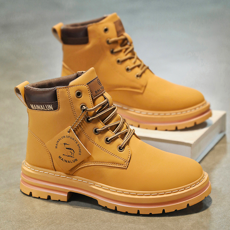 Classic Men High Top Boots Hig - Men Shoes Everyday 评论和价格