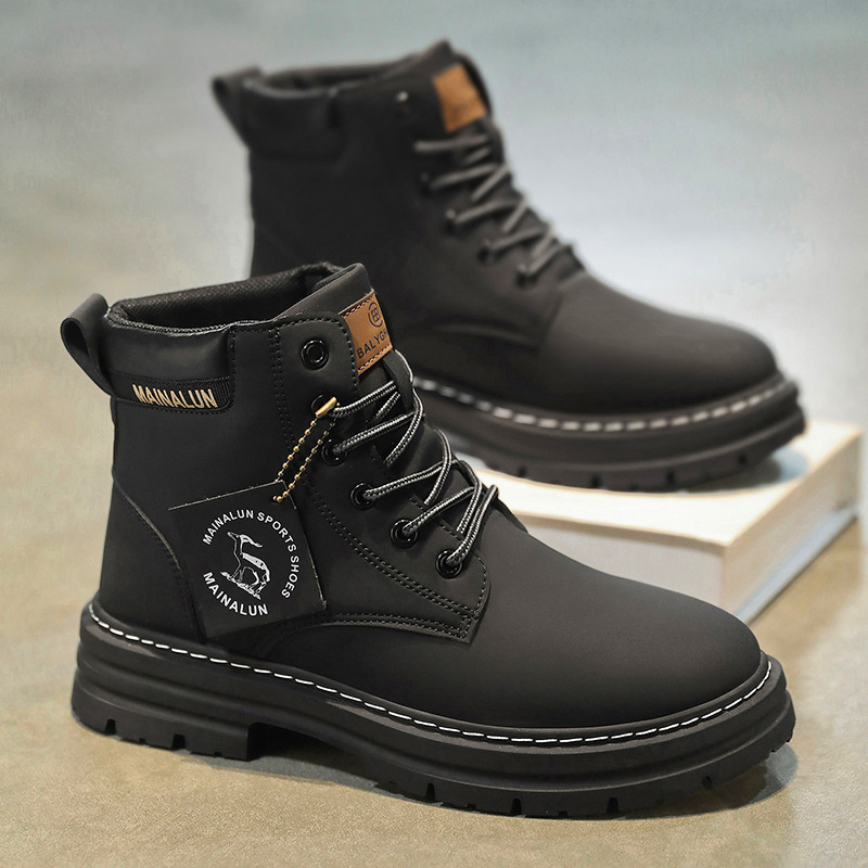Classic Men High Top Boots Hig - Men Shoes Everyday 评论和价格