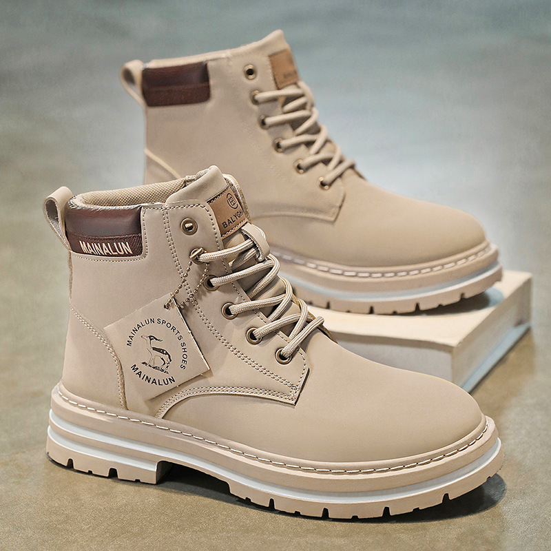 Classic Men High Top Boots Hig - Men Shoes Everyday 评论和价格
