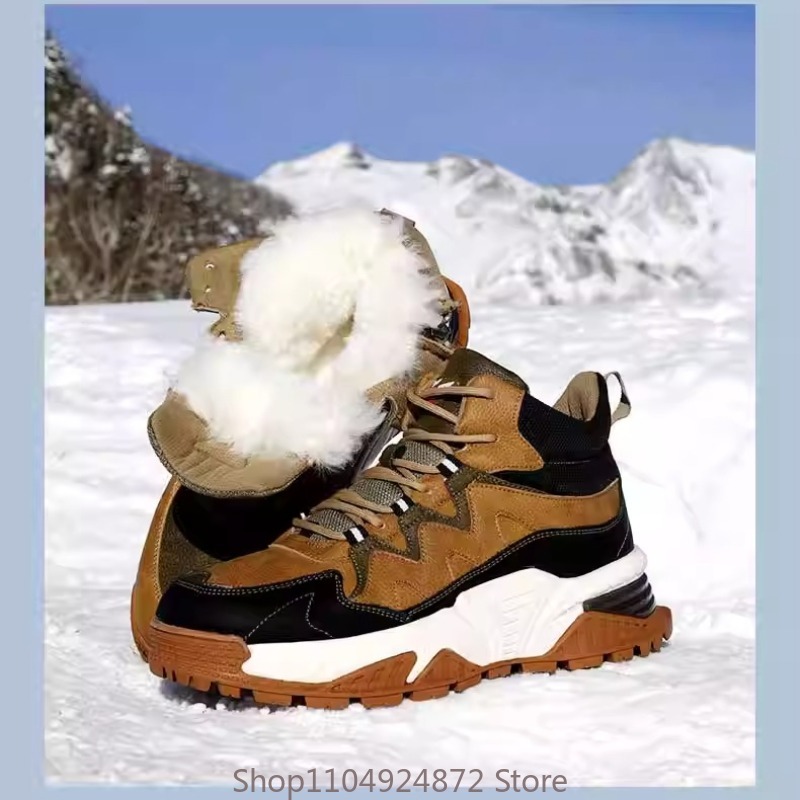 Winter Warm Wool Cotton Shoes  - Men'S Shoes With Support 评论和价格