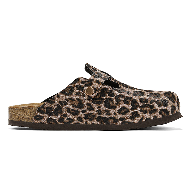 Leopard print Cork Slippers Ha - Men'S Shoes Birkenstock 评论和价格