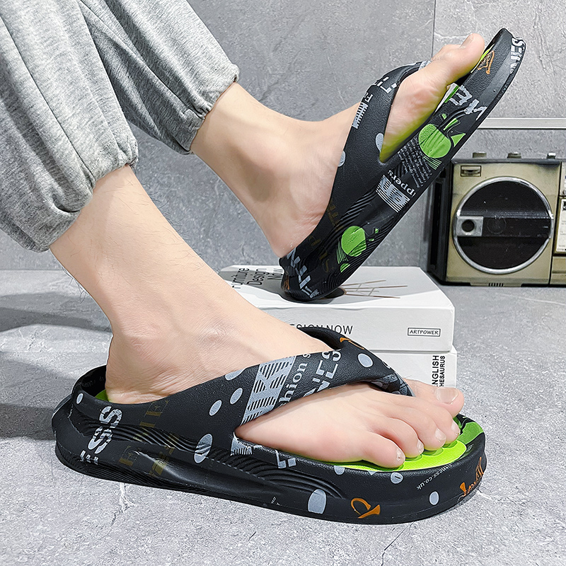 New Stylish Men Beach Flip-flo - Sport Slide Men 评论和价格