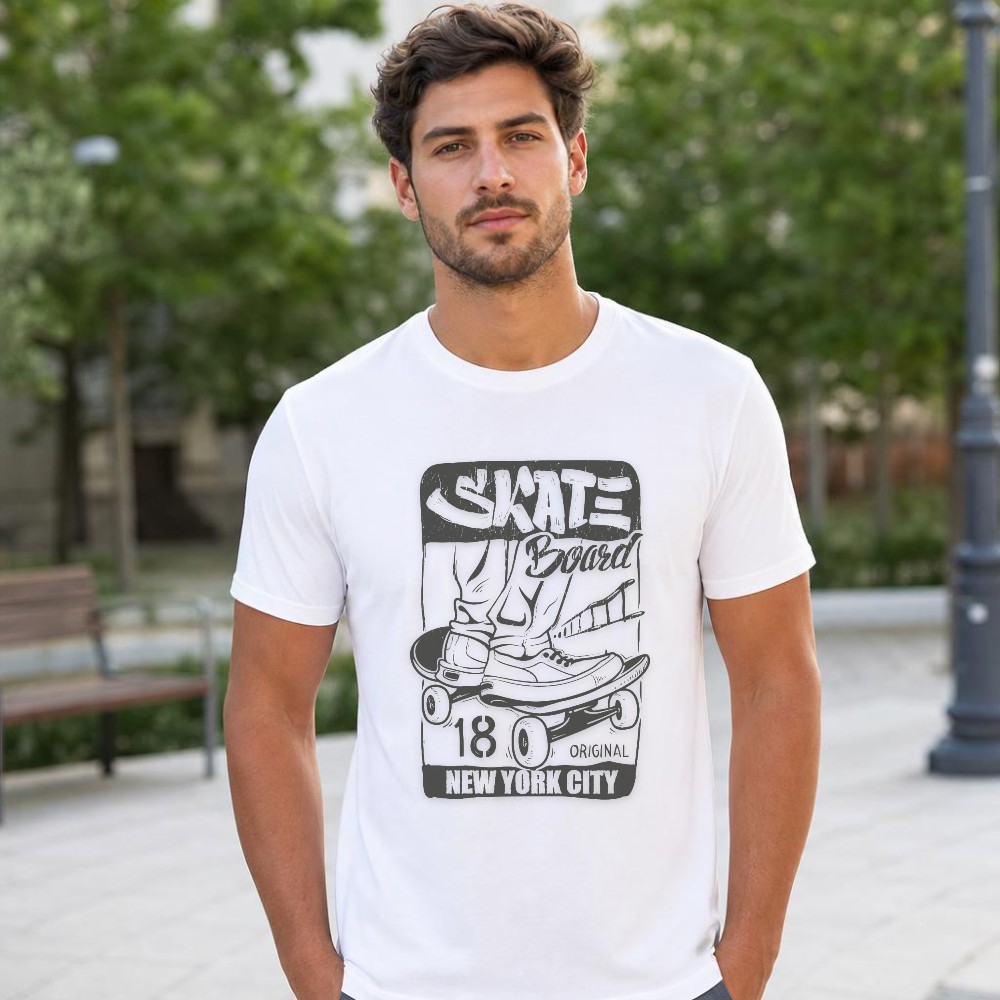 Men Summer Tee Skateboard Grap - Men'S Shoes York 评论和价格