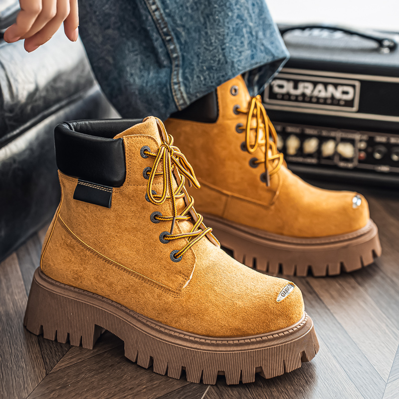 Classic High Top Boots Outdoor - Men'S Shoes With Wide Toe Box 评论和价格