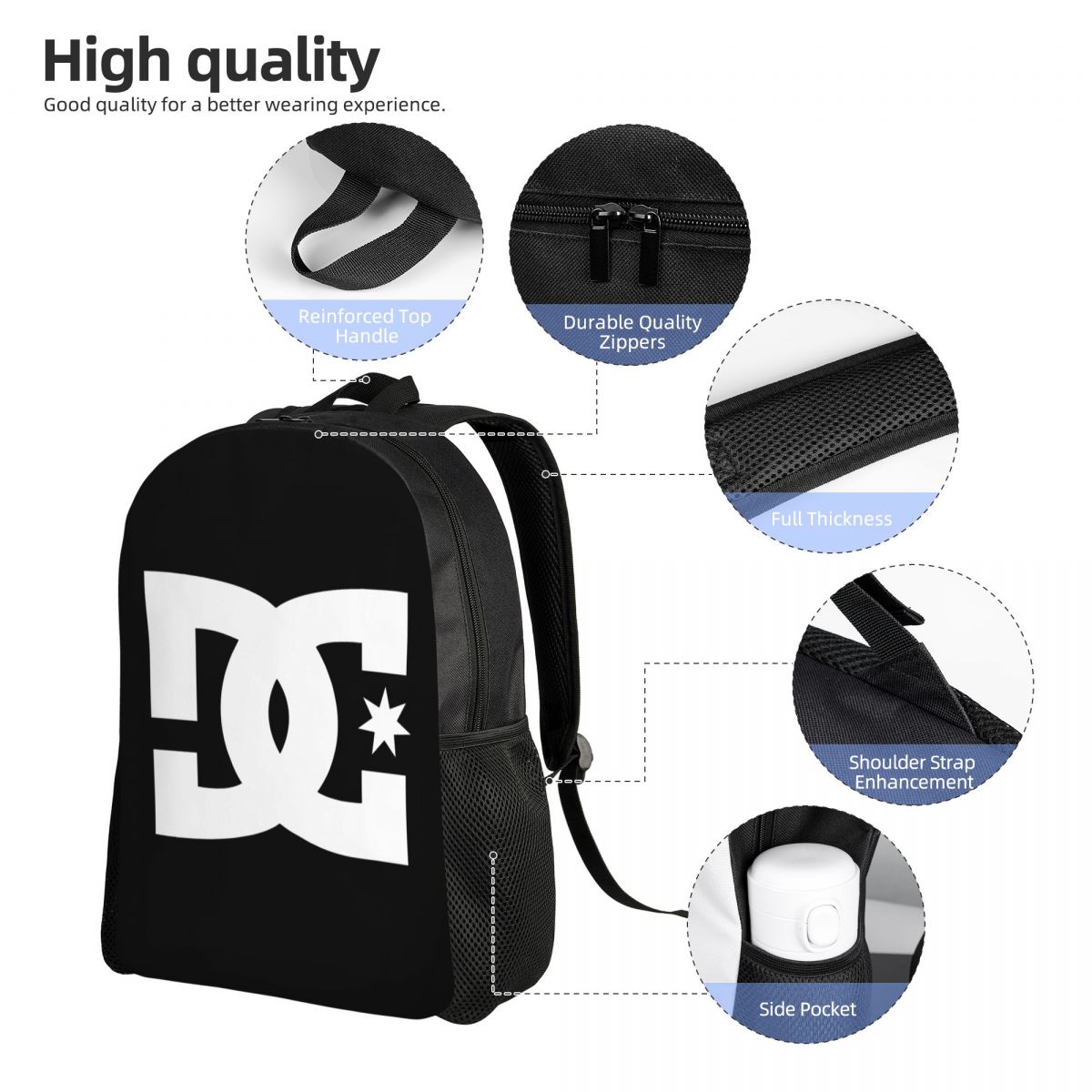DC Shoe Co Backpack Daypack La - Men'S Shoes Dc 评论和价格
